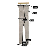 veritecoeur VCK-80 リネン ニット レギンス パンツ グレージュ レディース ヴェリテクール【中古】5-1201M∞