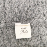 nest Robe ウール アルパカ スヌード ネックウォーマー グレー レディース ネストローブ【中古】5-1127T◎