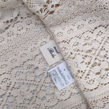 nest Robe コットン レース カーディガン 01111-2011 ベスト ベージュ レディース ネストローブ【中古】6-0301M∞