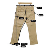 Gramicci GMP-18S153 Mt.Design 3776別注 クライミングパンツ コットン チノ パンツ ベージュ メンズ グラミチ【中古】5-1106G∞