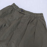 MHL. 595-8132502 コットン ギャザー スカート カーキ レディース エムエイチエル【中古】5-1218M∞