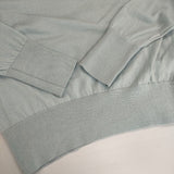 GRANDMA MAMA DAUGHTER ウール 丸襟 セーター ニット ライトブルー レディース グランマママドーター【中古】5-1025T∞