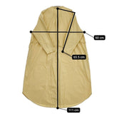 nume コットン シャツワンピース NFOP-2080A ベルト付き ワンピース イエロー レディース ヌメ【中古】5-1207M∞