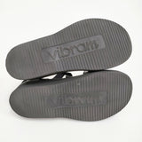 FOOTWORKS フットワークス Sandals_Smooth Leather 定価57200円 レザーサンダル サイズ23cm サンダル ブラック レディース【中古】5-0829S♪