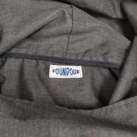 FOUNDOUR ファウンダ ANORAK PARKA サイズ4 定価74800円 015FD251002 アノラック パーカ ジャケット 25SS グレー メンズ【中古】5-0902M♪