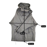 FOUNDOUR ファウンダ ANORAK PARKA サイズ4 定価74800円 015FD251002 アノラック パーカ ジャケット 25SS グレー メンズ【中古】5-0902M♪