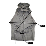 FOUNDOUR ファウンダ ANORAK PARKA サイズ4 定価74800円 015FD251002 アノラック パーカ ジャケット 25SS グレー メンズ【中古】5-0902M♪