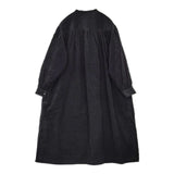 ICHI コーデュロイ シャツワンピ コットン ワンピース ブラック レディース イチ【中古】5-1225T∞