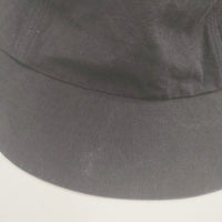 Chapeaugraphy コットンリネン Mサイズ 帽子 ハット ブラック レディース シャポーグラフィー【中古】5-0828M◎
