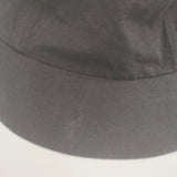 Chapeaugraphy コットンリネン Mサイズ 帽子 ハット ブラック レディース シャポーグラフィー【中古】5-0828M◎