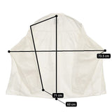 オオカミとフクロウ portom20124 オオカミとハリネズミのルージュ コットン プルオーバー ブラウス シャツ オフホワイト レディース オオカミとフクロウ【中古】5-1215M∞