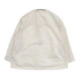 MHL. 595-3253511 SOFT HOPSACK コットン プルオーバー ブラウス シャツ 23AW ベージュ レディース エムエイチエル【中古】5-1126M∞