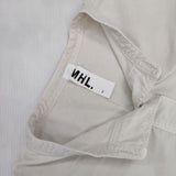 MHL. 595-3253511 SOFT HOPSACK コットン プルオーバー ブラウス シャツ 23AW ベージュ レディース エムエイチエル【中古】5-1126M∞