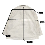 MHL. 595-3253511 SOFT HOPSACK コットン プルオーバー ブラウス シャツ 23AW ベージュ レディース エムエイチエル【中古】5-1126M∞