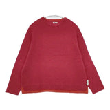 Vm VKPO-2840C ウールニットプルオーバー 定価20900円 セーター ニット 22AW レッド レディース ヴーム【中古】5-1025T∞