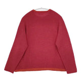 Vm VKPO-2840C ウールニットプルオーバー 定価20900円 セーター ニット 22AW レッド レディース ヴーム【中古】5-1025T∞