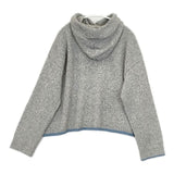 Vm VKPO-3834C ウールニット フードプルオーバー 定価26400円 パーカー 23AW グレー レディース ヴーム【中古】5-1025T∞