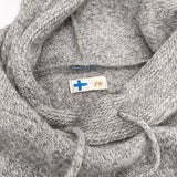 Vm VKPO-3834C ウールニット フードプルオーバー 定価26400円 パーカー 23AW グレー レディース ヴーム【中古】5-1025T∞