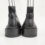 FABIO RUSCONI ストレッチスリッポンフラットシューズ 34 定価27500円 スリッポン ブラック レディース ファビオルスコーニ【中古】5-0829G♪