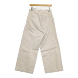 YAECA CHINO CLOTH PANTS WIDE ワイド 60602 チノパンツ ベージュ レディース ヤエカ【中古】5-1124G∞