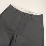 YAECA 90602 コットンラミー パンツ チャコールグレー レディース ヤエカ【中古】5-1124G∞