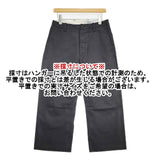 YAECA 90602 コットンラミー パンツ チャコールグレー レディース ヤエカ【中古】5-1124G∞