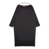 YAECA 12784 コットンリネン ワンピース ブラック レディース ヤエカ【中古】5-1124M∞