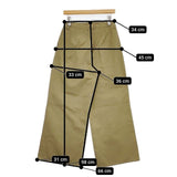 AURALEE ワイドパンツ A95P02CN コットン パンツ カーキ レディース オーラリー【中古】5-1124G∞