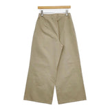 AURALEE ワイドパンツ A7AP2CN コットン パンツ ベージュ レディース オーラリー【中古】5-1124G∞