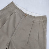 AURALEE ワイドパンツ A7AP2CN コットン パンツ ベージュ レディース オーラリー【中古】5-1124G∞