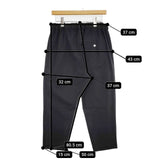 NO CONTROL AIR イージーパンツ ナイロンストレッチ 製品洗い パンツ ブラック レディース ノーコントロールエアー【中古】5-1124G∞