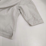 Gauze# プルオーバー ドロップショルダー ワイドシルエット ブラウス シャツ ライトグレー レディース ガーゼ【中古】5-0822M♪