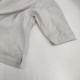 Gauze# プルオーバー ドロップショルダー ワイドシルエット ブラウス シャツ ライトグレー レディース ガーゼ【中古】5-0822M♪