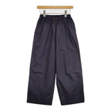 ゴーシュ 100/1タイプライター ワイドパンツ G211-P021 パンツ ネイビー レディース ゴーシュ【中古】5-1124G∞