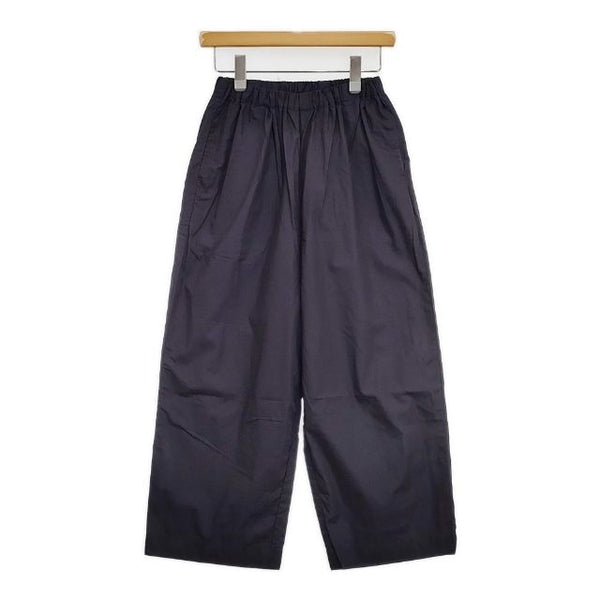 ゴーシュ 100/1タイプライター ワイドパンツ G211-P021 パンツ ネイビー レディース ゴーシュ【中古】5-1124G∞