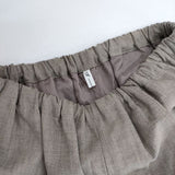 ゴーシュ ウールトロピカルサルエルパンツ G124-P035 パンツ グレージュ レディース ゴーシュ【中古】5-1225M∞