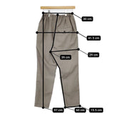 ゴーシュ ウールトロピカルサルエルパンツ G124-P035 パンツ グレージュ レディース ゴーシュ【中古】5-1225M∞