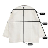 ゴーシュ シックツイルカディプルオーバーシャツ G174-B010 カットソー ホワイト レディース ゴーシュ【中古】5-1126M∞