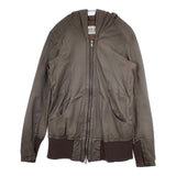 pas de calais レザー 羊革 シープスキン 革ジャン ジャケット グレー レディース パドカレ【中古】5-1127T∞