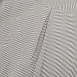 KAPTAIN SUNSHINE KS7FSH02 バンドカラー ストライプ コットン 長袖シャツ ホワイト グレー メンズ キャプテン サンシャイン【中古】5-1113M∞