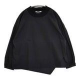 nachukara nk117042 アシンメトリー ブラウス シャツ ブラック レディース ナチュカラ【中古】5-1126M∞