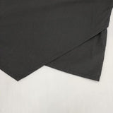 nachukara nk117042 アシンメトリー ブラウス シャツ ブラック レディース ナチュカラ【中古】5-1126M∞