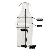 かぐれ 新品 バッグクロスサロペット 定価22000円 GAA4-24M001 サロペット 24AW ホワイト レディース かぐれ【中古】5-0902G♪