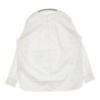 かぐれ クルーネックプルオーバーシャツ 定価14300円 GA46-23M010 ブラウス シャツ 24AW ホワイト レディース かぐれ【中古】5-0902M♪