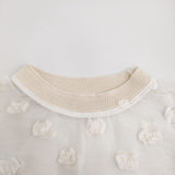 qiri 新品 氷dot jacquardブラウス 定価19800円 63-01-BL-017-25-1 ブラウス シャツ 25SS キナリ レディース キリ【中古】5-0902S♪