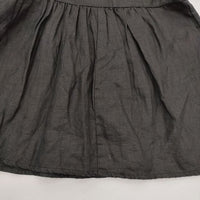 オオカミとフクロウ フクロウと三拍子のブーケブラウス PTM-2444 ギャザー シャツ ブラック レディース オオカミとフクロウ【中古】5-0822S♪
