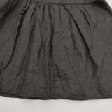 オオカミとフクロウ フクロウと三拍子のブーケブラウス PTM-2444 ギャザー シャツ ブラック レディース オオカミとフクロウ【中古】5-0822S♪