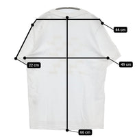 mina perhonen EV0775 runrunrun サイズM 半袖Ｔシャツ カットソー ホワイト レディース ミナペルホネン【中古】5-0822S♪