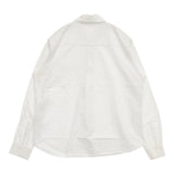 mina perhonen call us1117h コットン サイズL 長袖シャツ ホワイト メンズ ミナペルホネン【中古】5-1204M∞