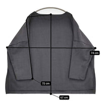 JOURNAL STANDARD LUXE ミルドツイル ボートネックブラウス 定17600円 24AW Cグレー レディース ジャーナルスタンダード ラックス【中古】5-0902T♪